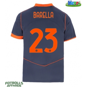 Inter Milan Nicolo Barella #23 Tredje Tröja 2025-26 Kortärmad